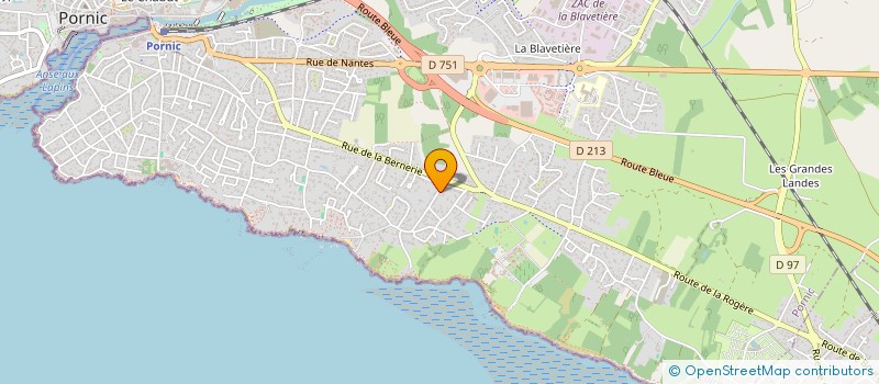 localisation de l'entreprise REINVENTONS NOUS  PORNIC