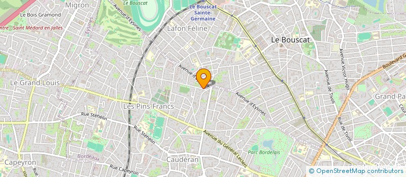 localisation de l'entreprise REIOKAMI ACADEMIE (ECOLE DE JU-JUTSU) à BORDEAUX