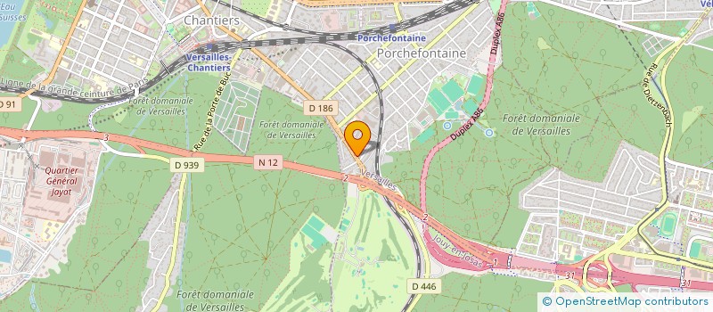 localisation de l'entreprise REIP à VERSAILLES