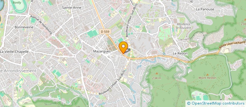 localisation de l'entreprise REIROB CONSULTING à MARSEILLE