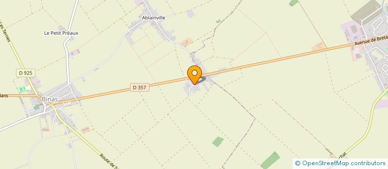 localisation de l'entreprise REIS  BINAS