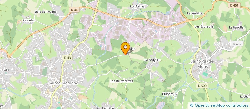 localisation de l'entreprise REIS AVENIR à SAINTE-SIGOLENE