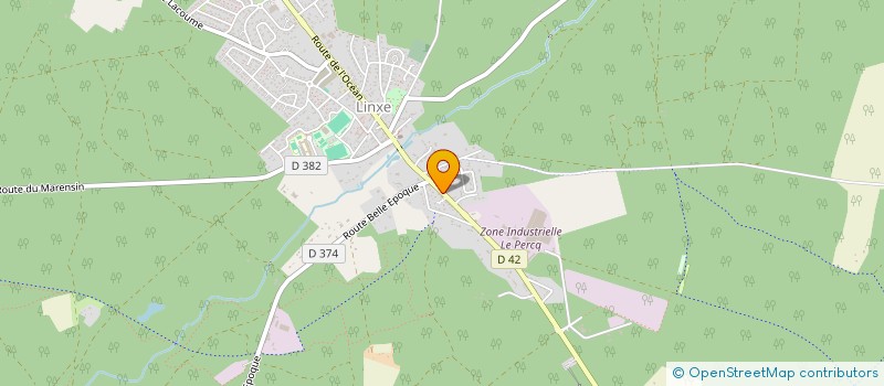 localisation de l'entreprise REIS BOIS  LINXE