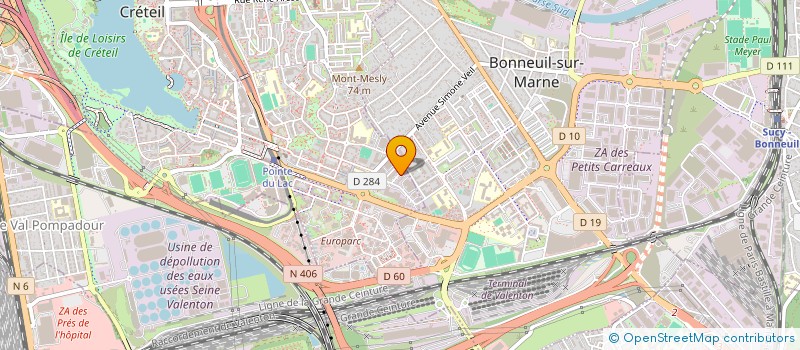 localisation de l'entreprise REIS CONSEIL  CRETEIL