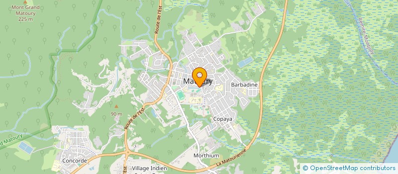 localisation de l'entreprise REIS IMMOBILIER à MATOURY