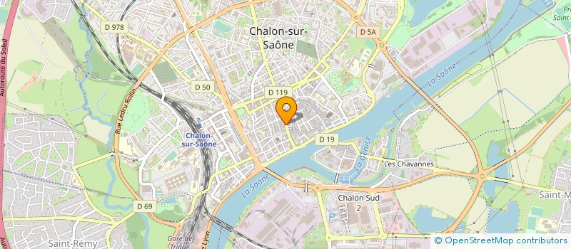 localisation de l'entreprise REISCHMANN FRANCE à CHALON-SUR-SAONE