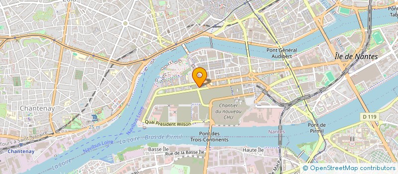localisation de l'entreprise REISEL GRAND OUEST  NANTES