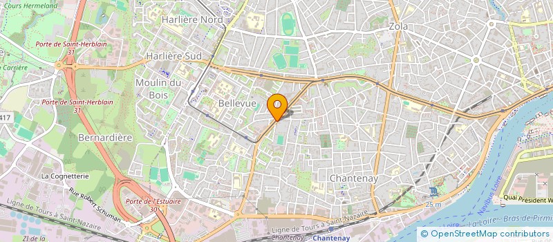 localisation de l'entreprise REISPIRE  NANTES