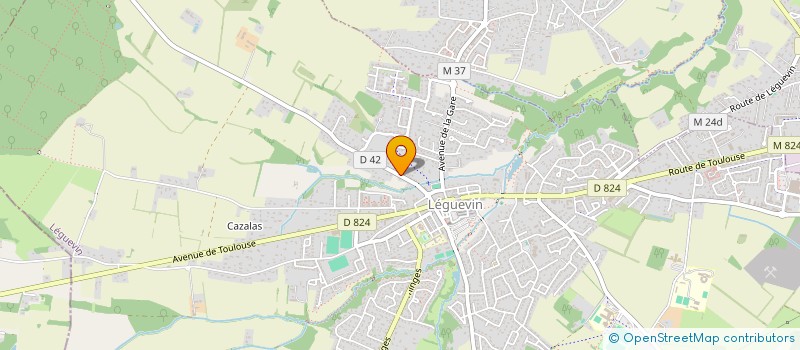 localisation de l'entreprise REISSOF PATRIMOINE  LEGUEVIN