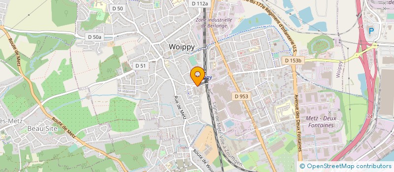 localisation de l'entreprise REISSWOLF SARL  WOIPPY