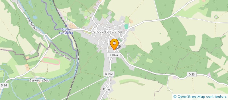 localisation de l'entreprise REIVAX  CROUY-SUR-OURCQ