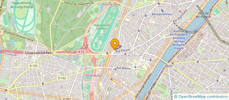 localisation de l'entreprise REIVAX PROD  PARIS