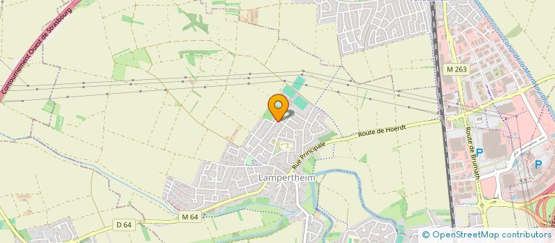 localisation de l'entreprise REIVILO  LAMPERTHEIM