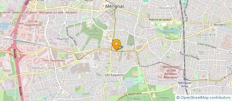 localisation de l'entreprise REIX  MARTIGNAS-SUR-JALLE