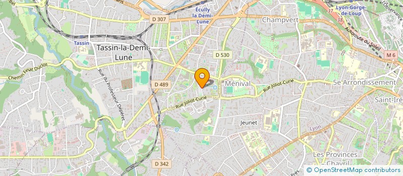 localisation de l'entreprise REIX  TASSIN-LA-DEMI-LUNE