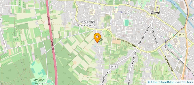 localisation de l'entreprise REIX FAMILY  OLIVET