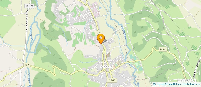 localisation de l'entreprise REIZABAL AND CO  MONEIN