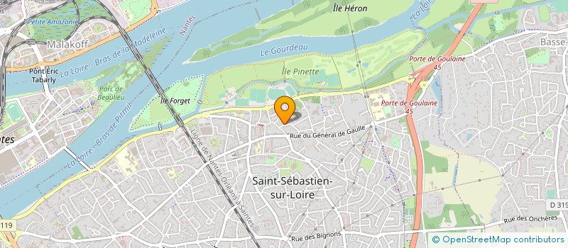 localisation de l'entreprise REJ CONCEPT à SAINT-SEBASTIEN-SUR-LOIRE