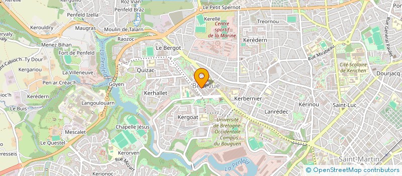 localisation de l'entreprise REJA à BREST