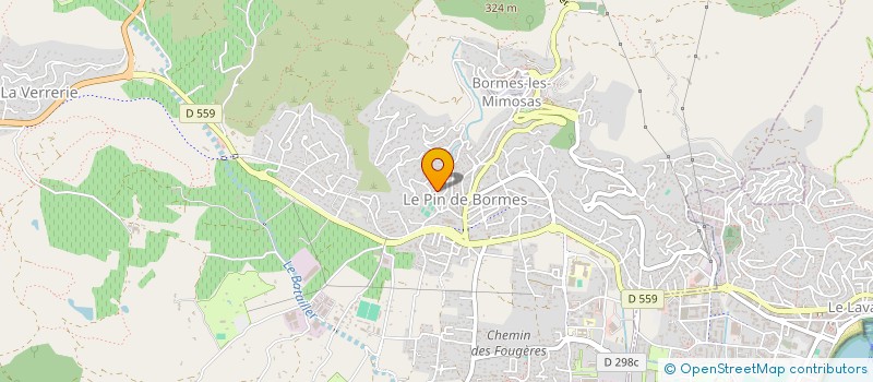 localisation de l'entreprise REJA INVEST  BORMES-LES-MIMOSAS