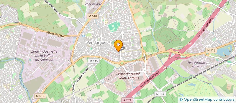 localisation de l'entreprise REJAL à VENDARGUES