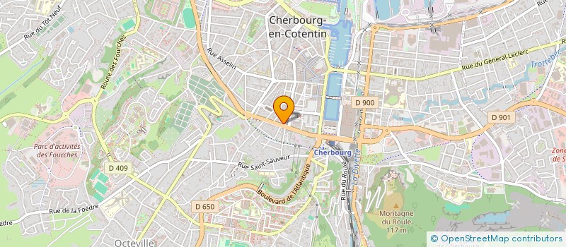 localisation de l'entreprise REJAVIC  CHERBOURG-EN-COTENTIN