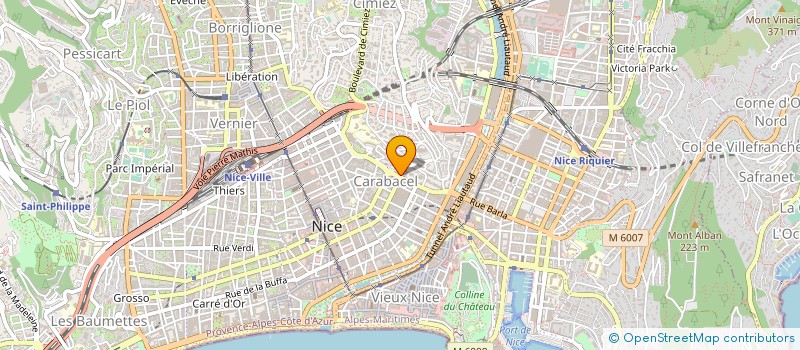 localisation de l'entreprise REJEAN à NICE