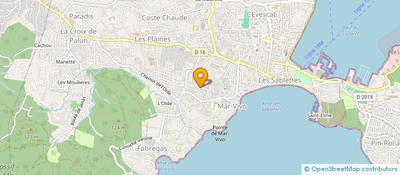 localisation de l'entreprise REJEB à LA SEYNE-SUR-MER