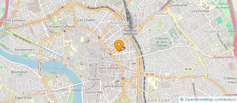 localisation de l'entreprise REJECT  TOULOUSE