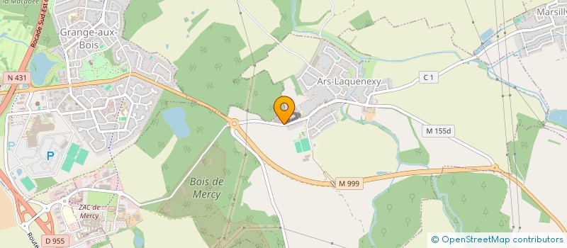 localisation de l'entreprise REJOUY  JOUY-AUX-ARCHES