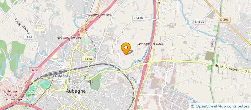 localisation de l'entreprise REK à AUBAGNE