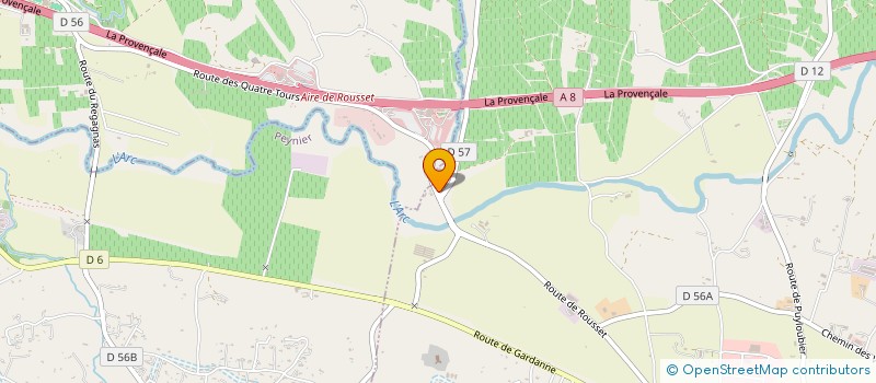 localisation de l'entreprise REK-EVENT à TRETS