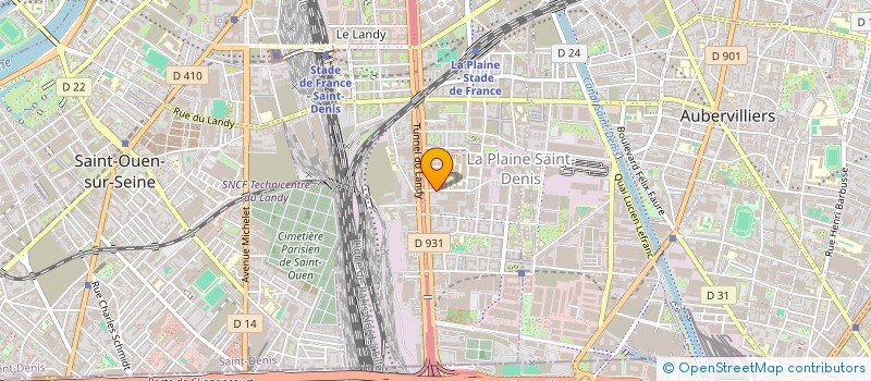 localisation de l'entreprise REKAH  SAINT-DENIS