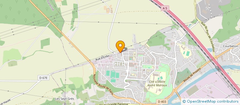 localisation de l'entreprise REKAP à MONTEREAU-FAULT-YONNE