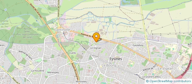 localisation de l'entreprise REKEGUI  EYSINES