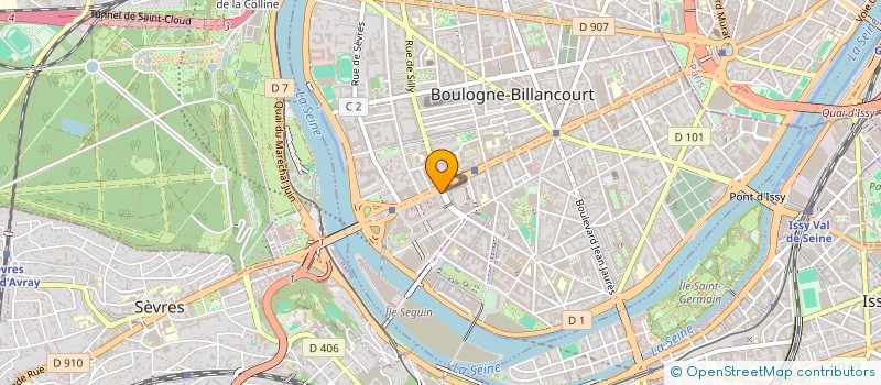 localisation de l'entreprise REKIEC à BOULOGNE-BILLANCOURT