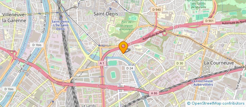 localisation de l'entreprise REKO  LES PAVILLONS-SOUS-BOIS