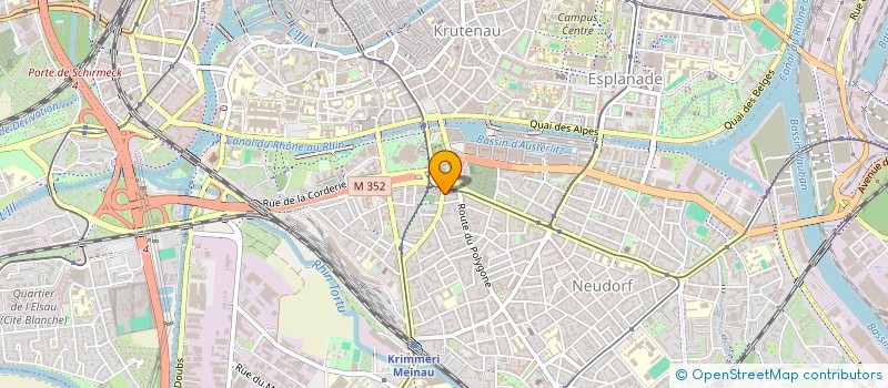 localisation de l'entreprise REKONDI à STRASBOURG