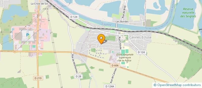 localisation de l'entreprise REKORD  CANNES-ECLUSE