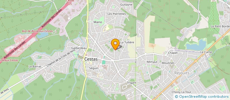 localisation de l'entreprise REKOSTO  CESTAS