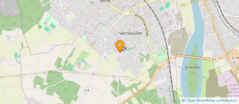 localisation de l'entreprise REKRE EPONE  VERNOUILLET