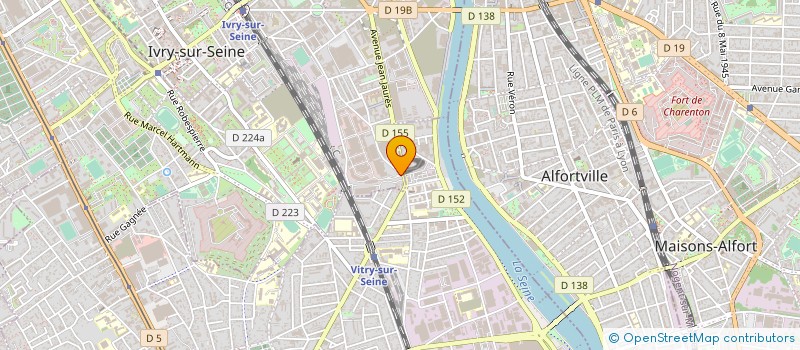 localisation de l'entreprise REKT  IVRY-SUR-SEINE