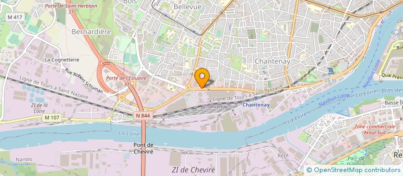 localisation de l'entreprise REKTO OUEST  NANTES