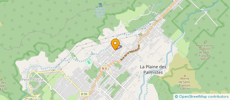 localisation de l'entreprise REKURSIV à LA PLAINE-DES-PALMISTES