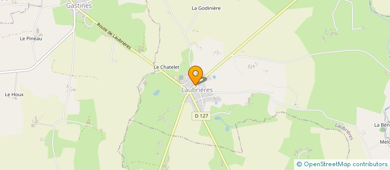 localisation de l'entreprise REL'IEF 53  LAUBRIERES