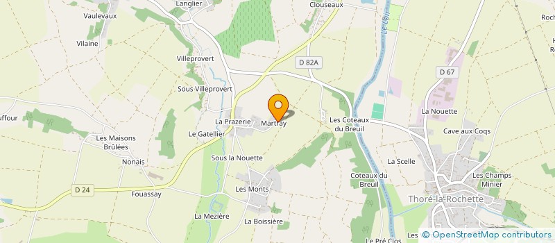 localisation de l'entreprise RELAB  PARIS