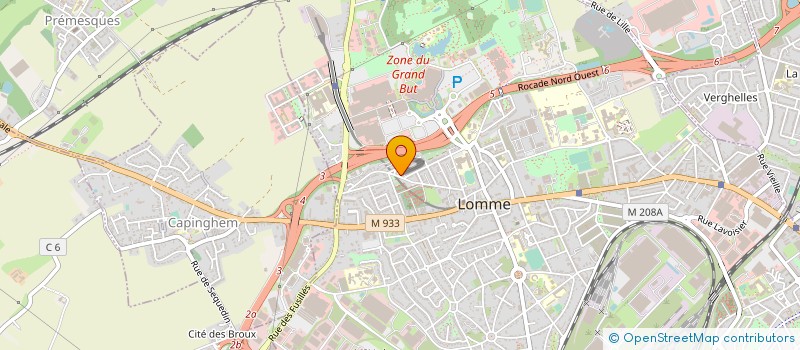 localisation de l'entreprise RELAI PREMS AUTO à LILLE