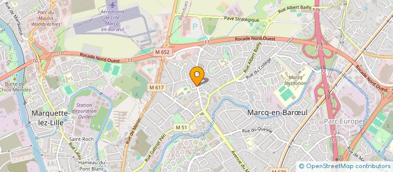 localisation de l'entreprise RELAIS 66 à MARCQ-EN-BARŒUL