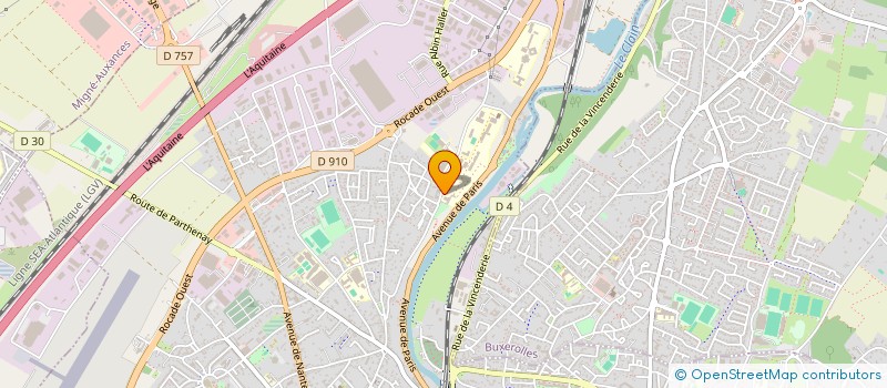 localisation de l'entreprise RELAIS 86 OPERATION ORANGE SOEUR EMMANUELLE à POITIERS