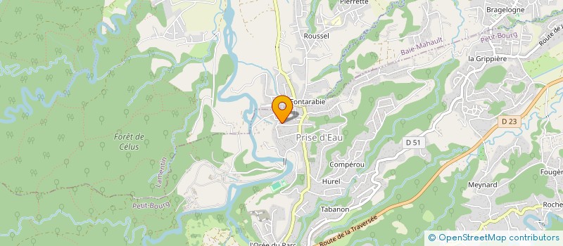 localisation de l'entreprise RELAIS 9  PETIT-BOURG